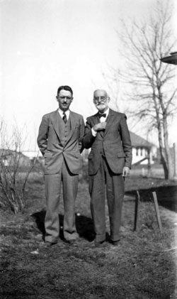 Reverend Harold Case and Dr. Charles Lemon Hall