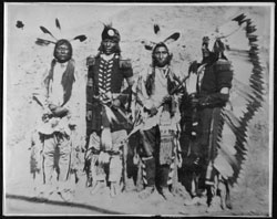Arikara Scouts with Custer's Command