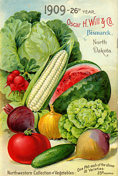 1909 Will Seed Catalog back cover