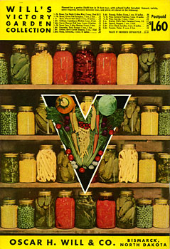 Will Seed Catalog Back Cover 1944 Victory Garden Collection