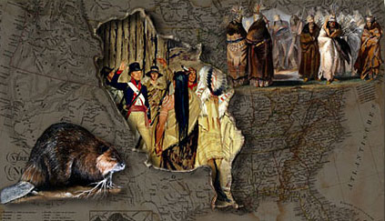 Lewis & Clark expedition collage