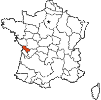 Aunis  provincial map