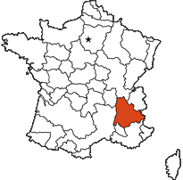Dauphine provincial map