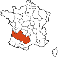 Guyenne provincial map