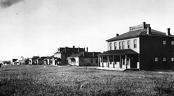 Fort Buford East Officers Row