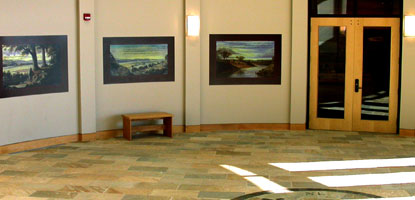 Missouri-Yellowstone Confluence Interpretive Center rotunda