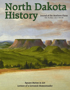 North Dakota History Square Buttes cover