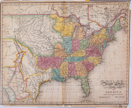 Melish's Map of the United States (1820)