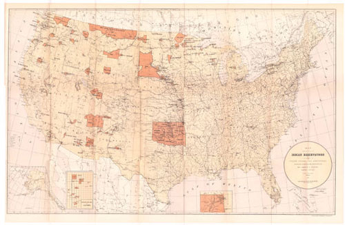 US Indian Reservation Map