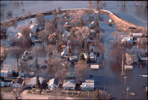 Grand Forks Flood Aerial 1