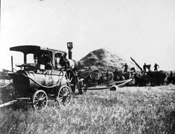 Chas Freise Farm Threshing machine 1913