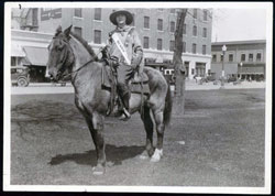 Miss Mandan on a Horse