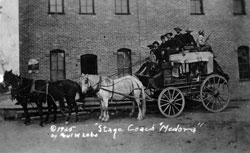 Stage Coach, Medora 1925