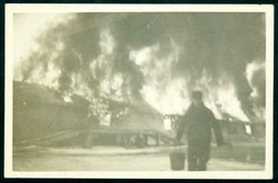 Garage Fire at Badlands Camp