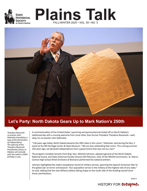 Plains Talk Fall/Winter 2025