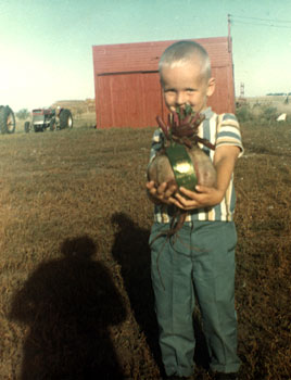 Girls with harvested apples