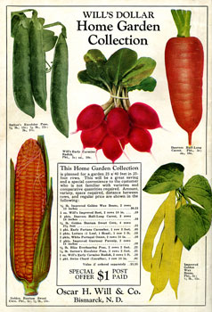 Oscar Will Seed Company Catalog 1930 back cover