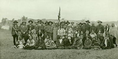 Prize winners at Fort Berthold fair