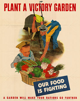 Plant a Victory Garden Poster