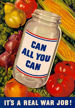 Can all you can war poster