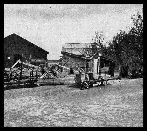 Dilapidated farmstead