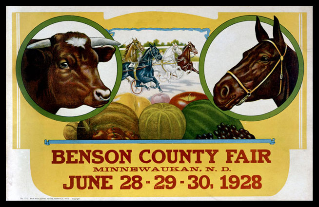Benson County Fair Poster