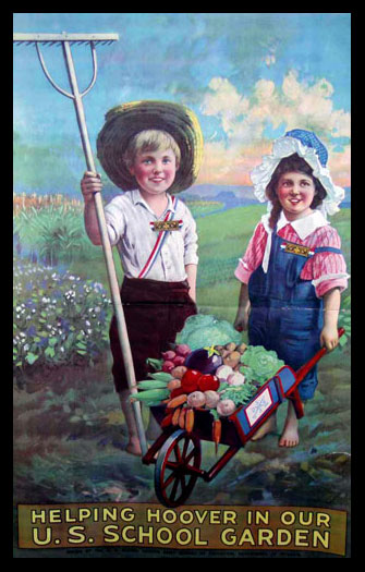 Helping Hoover U.S. School Garden poster