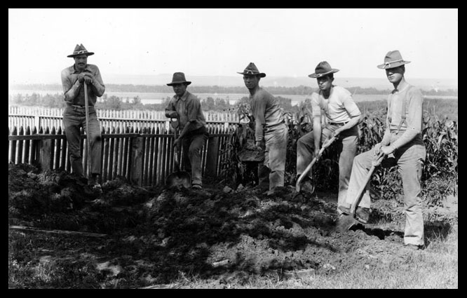 Gardening, Fort Yates ND