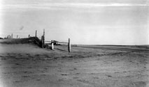 Soil Erosion near McKenzie ND