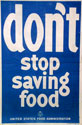 don't stop saving food