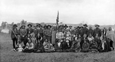 Prize Winners at Indian Fair