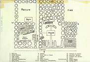 Fort Buford Plan Map 1893