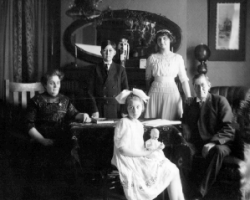 Governor John Burke and family