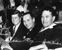 Governor Guy with President John F. Kennedy and Senator Quentin Burdick