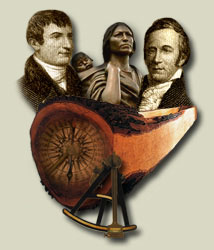 corps of discovery, Lewis, Clark, and Sakakawea