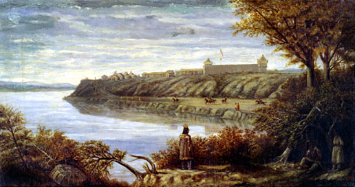 detrobriand painting of ft. berthold