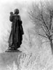 Sakakawea Statue in Winter