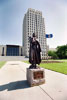 Replica in front of Capitol