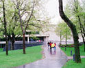 Heritage Center in the Rain