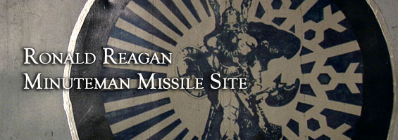 Artwork on wall at Ronald Reagan Minuteman Missile Site