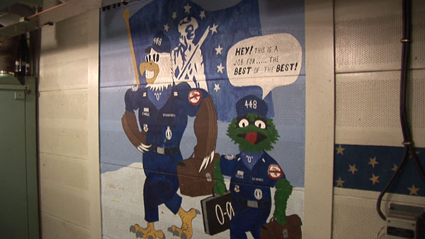 Ronald Reagan Minuteman Missile Site Artwork Oscar the Grouch