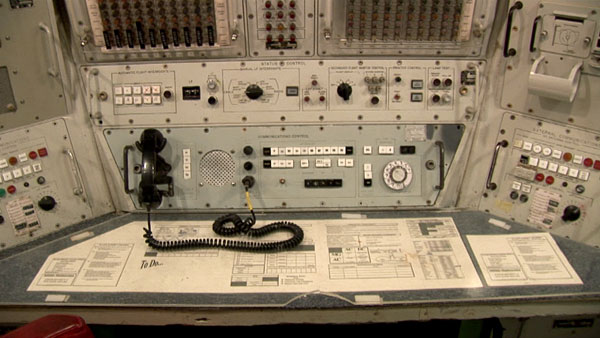 Ronald Reagan Minuteman Missile Site Launch Control Board Closeup