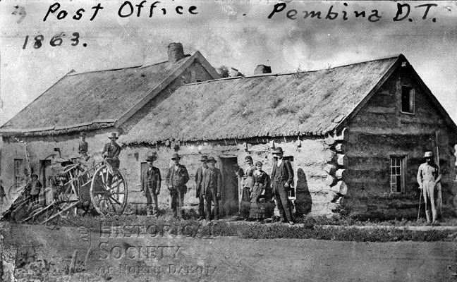 Post Office, Pembina, DT 1863
