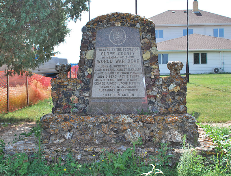 Slope County Veterans Memorial, Amidon