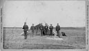 soldiers standing in front of tent