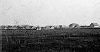 Fort Abercrombie in the distance