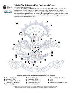 ND Flag Colors PDF