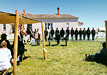 Fort Buford reenactors at presentation