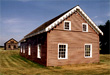 Gingras House with post in background