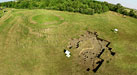 panorama of excavations at Menoken